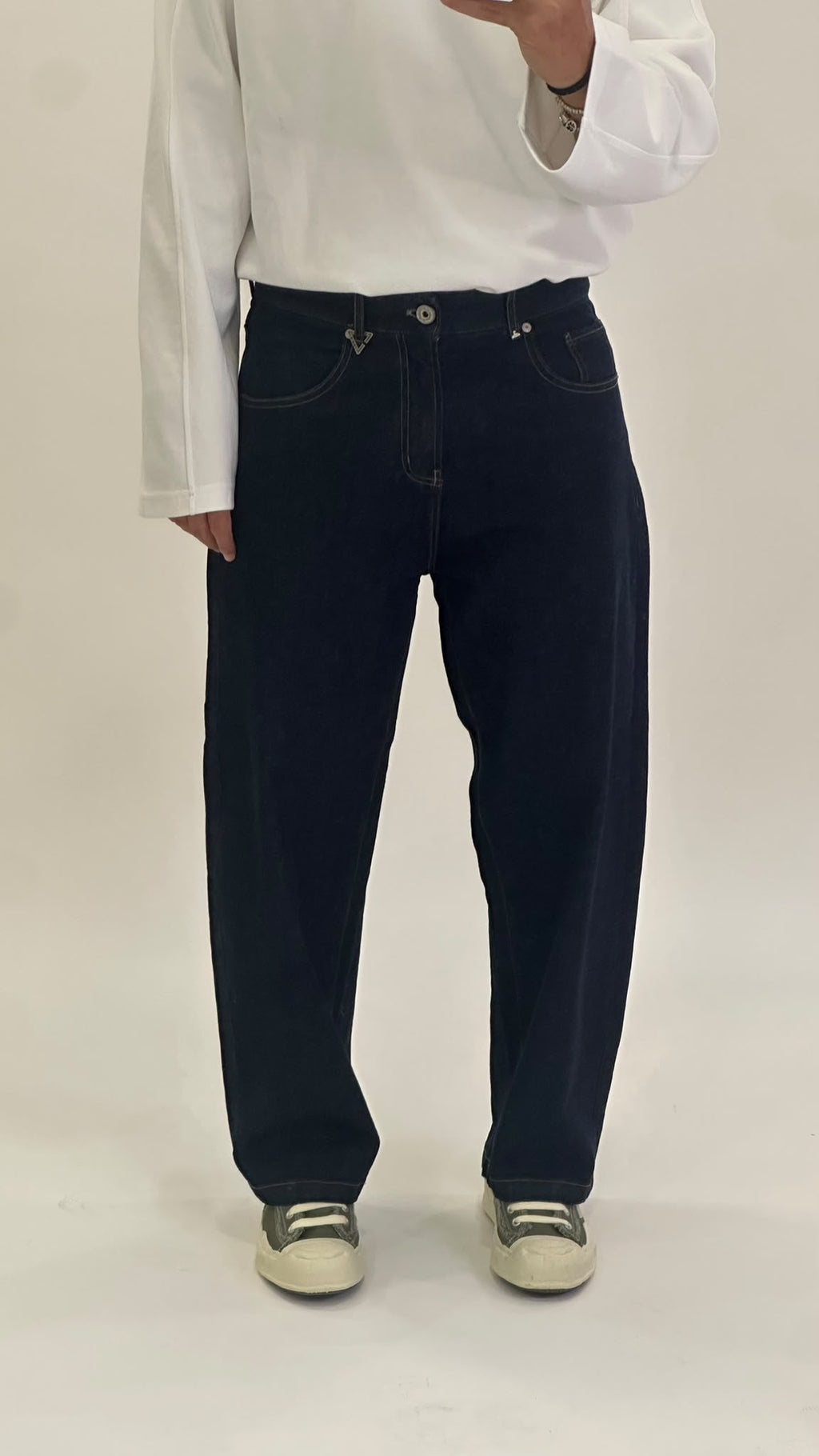 Jeans blu scuro regular
