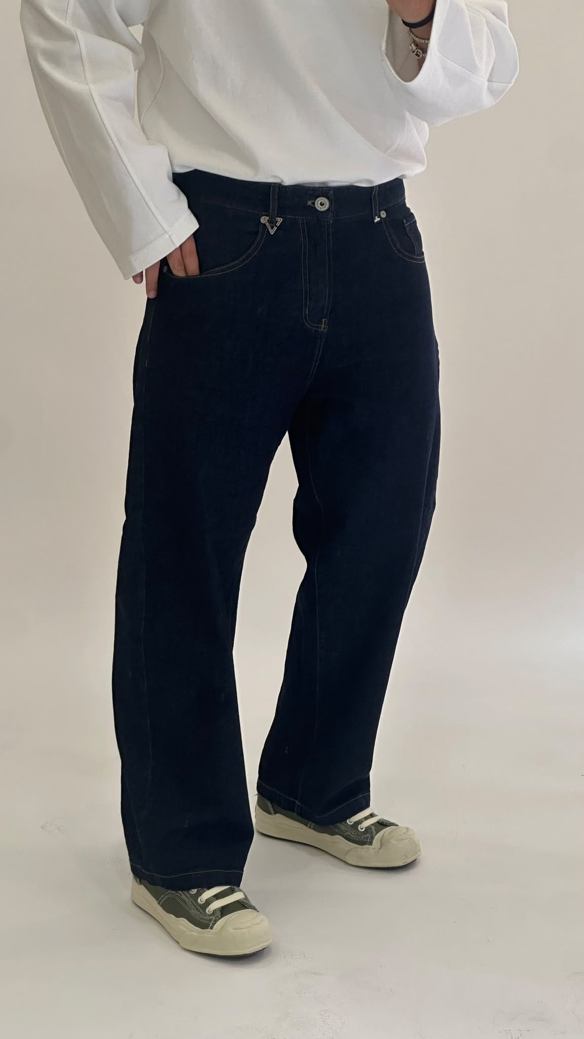 Jeans blu scuro regular