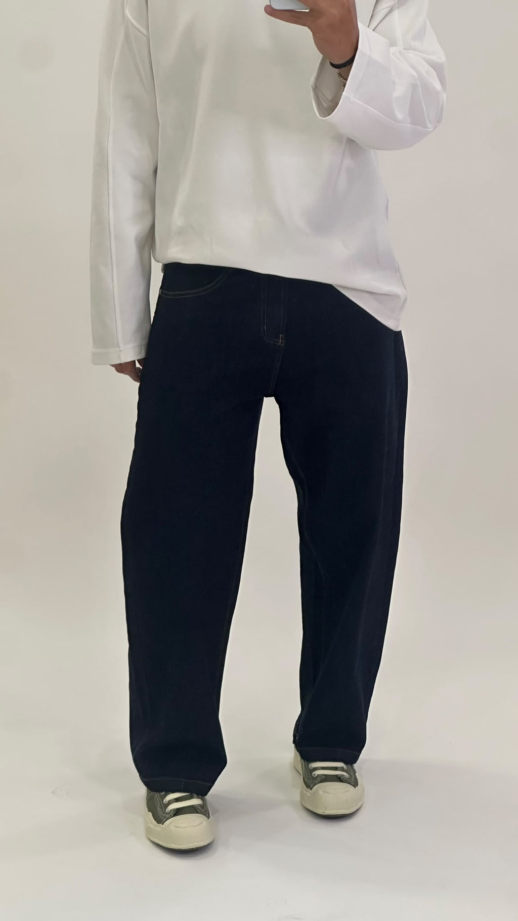 Jeans blu scuro regular